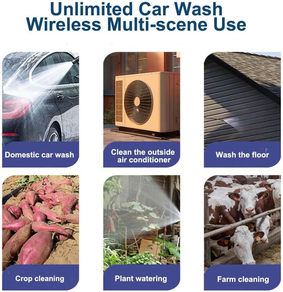 Pressure Washer For Car (Double Battery)