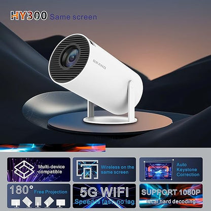 HY300 Auto Portable Mini Projector
